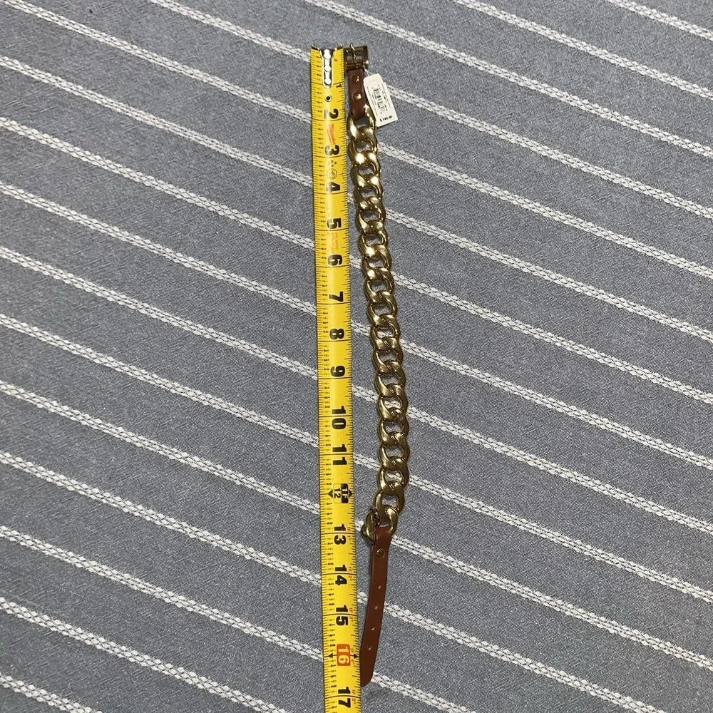 Michael Kors Gold Tone Chain Wrap Bracelet New $145